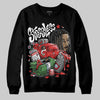 Jordan 6 “Reverse Infrared” DopeSkill Sweatshirt Stressless Graphic Streetwear - Black