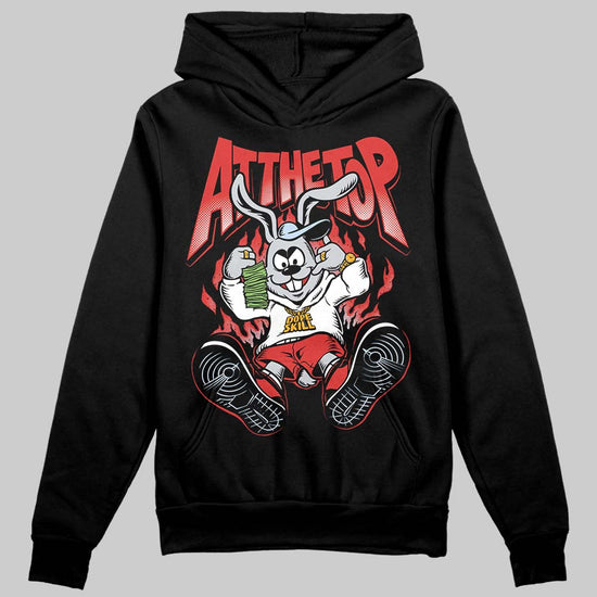 Jordan 6 “Reverse Infrared” DopeSkill Hoodie Sweatshirt At The Top Graphic Streetwear - black
