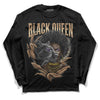 Jordan 6 WMNS Gore-Tex Brown Kelp DopeSkill Long Sleeve T-Shirt New Black Queen Graphic Streetwear - Black