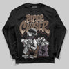 A Ma Maniére x Air Jordan 4 “Dark Mocha” DopeSkill Long Sleeve T-Shirt Paper Chaser Boy Graphic Streetwear - Black