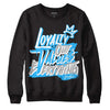 Jordan 2 Low "University Blue" DopeSkill Sweatshirt LOVE Graphic Streetwear - Black