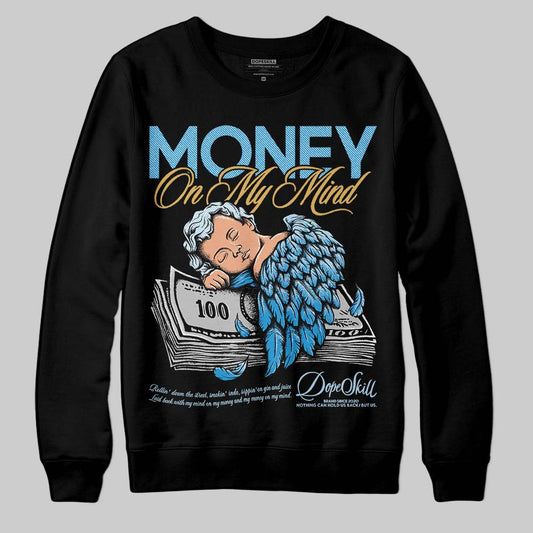 Jordan 4 Denim “Worn Blue” DopeSkill Sweatshirt MOMM Graphic Streetwear - black