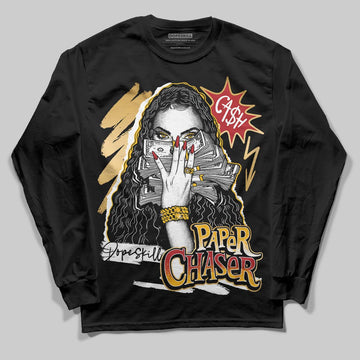 Jordan 12 Retro 'Taxi' 2025 DopeSkill Long Sleeve T-Shirt NPC Graphic Streetwear - Black