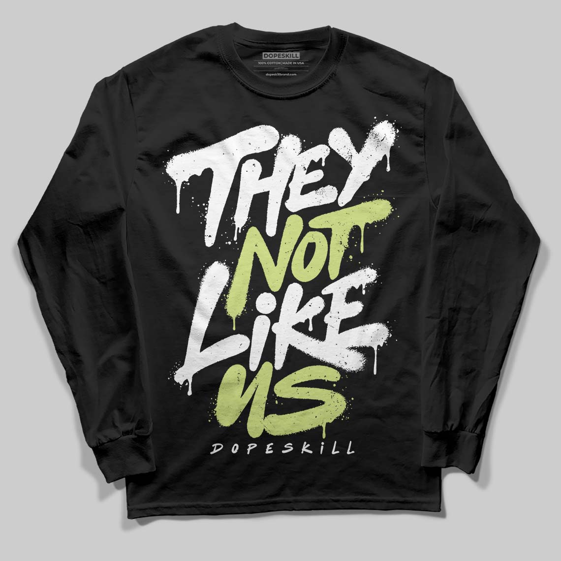 Jordan 11 “Inner Beast” DopeSkill Long Sleeve T-Shirt They Not Like Us Graphic Streetwear - black