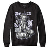 Jordan 5 Retro Low Indigo Haze DopeSkill Sweatshirt Then I'll Die For It Graphic Streetwear - Black