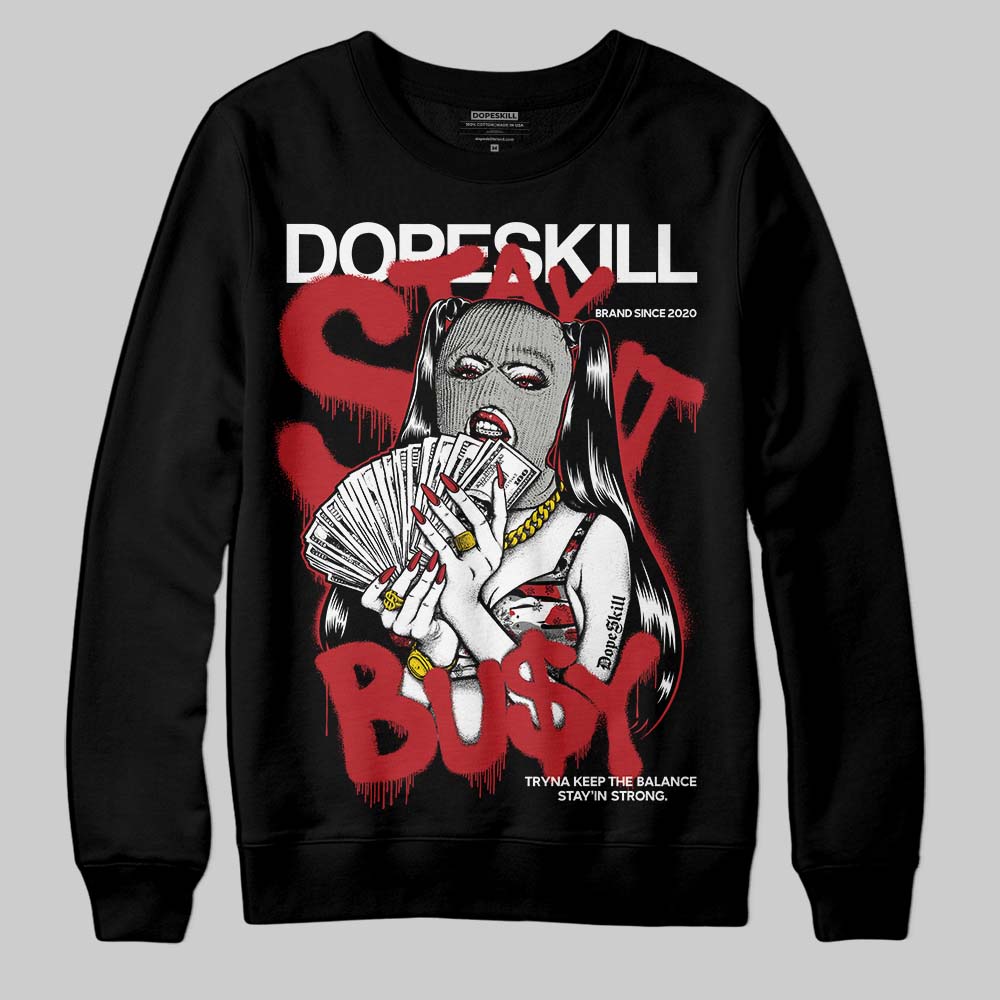 Jordan 8 Retro Bugs Bunny (2025) DopeSkill Sweatshirt Stay It Busy Graphic Streetwear - black