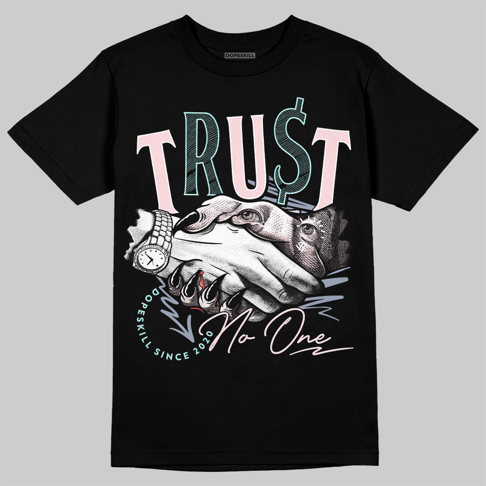 Jordan 5 Easter DopeSkill T-Shirt Trust No One Graphic Streetwear - Black