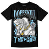 Jordan 7 Retro Chambray DopeSkill T-Shirt Sorry I've Been Trappin Graphic Streetwear - Black