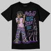 PURPLE Sneakers DopeSkill T-Shirt My Grind Won't Let Me Lose Graphic Streetwear - Black