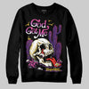 Jordan 12 “Field Purple” DopeSkill Sweatshirt God Got Me Graphic Streetwear - Black