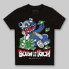 Jordan 3 “Lucky Shorts” DopeSkill Toddler Kids T-shirt Born To Be Rich Graphic Streetwear - black