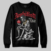Jordan 4 “Flight Club” DopeSkill Sweatshirt Ambition Graphic Streetwear - Black