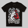 Jordan 9 Cool Grey DopeSkill Toddler Kids T-shirt God Made Me Perfect Graphic Streetwear - Black