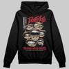 Jordan 1 Low OG "Chicago" DopeSkill Hoodie Sweatshirt The Mouth With No Droughts Graphic Streetwear - Black