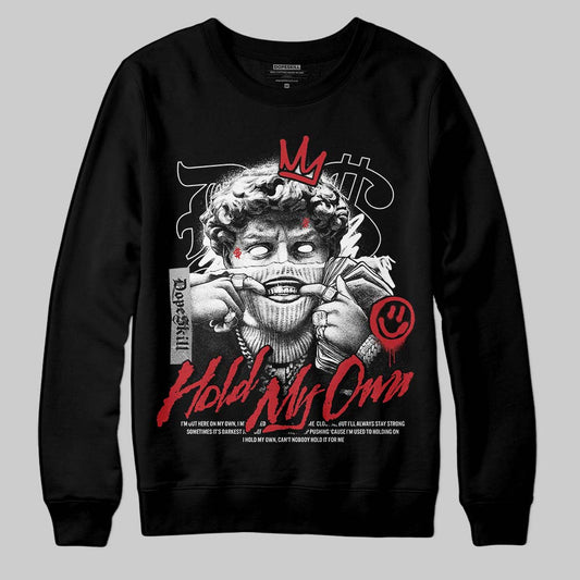 Jordan 5 Retro Fire Red Black Tongue (2025) DopeSkill Sweatshirt In My Way Graphic Streetwear - Black