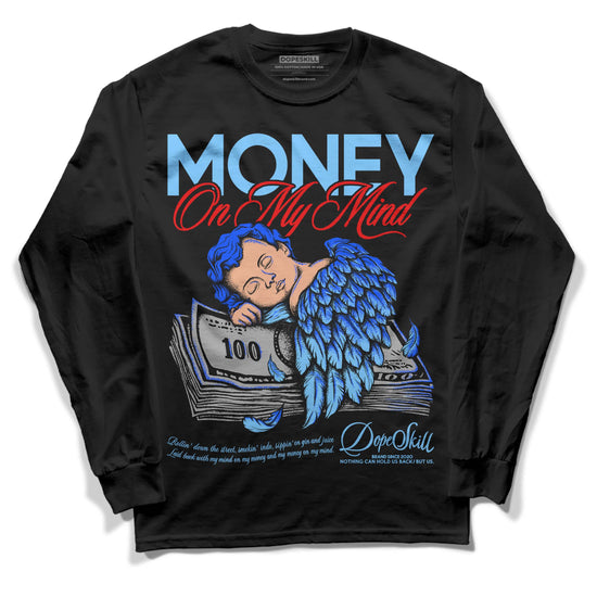 Travis Scott x Jordan 4 Retro 'Cactus Jack' DopeSkill Long Sleeve T-Shirt MOMM Graphic Streetwear - Black