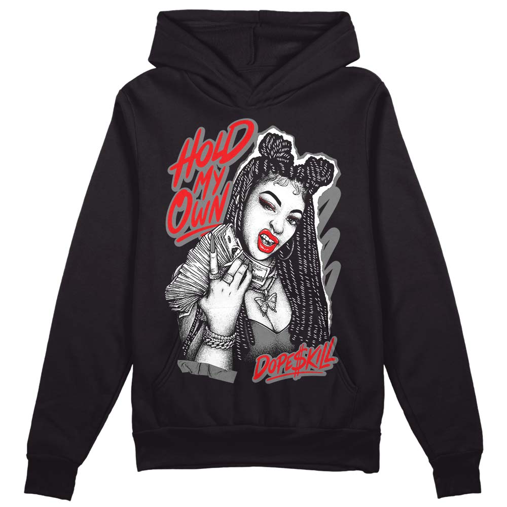 Grey Sneakers DopeSkill Hoodie Sweatshirt New H.M.O Graphic Streetwear - Black