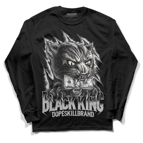 Jordan 3 “Off Noir” DopeSkill Long Sleeve T-Shirt Black King Graphic Streetwear - Black