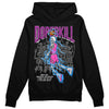 Jordan 4 GS “Hyper Violet” DopeSkill Hoodie Sweatshirt Thunder Dunk Graphic Streetwear - Black