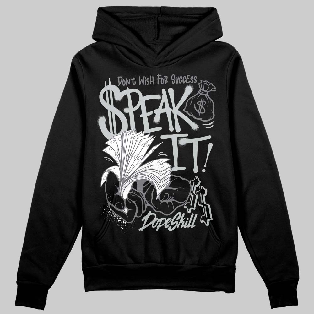 Jordan 4 “Fear” DopeSkill Hoodie Sweatshirt Speak It Graphic Streetwear - Black