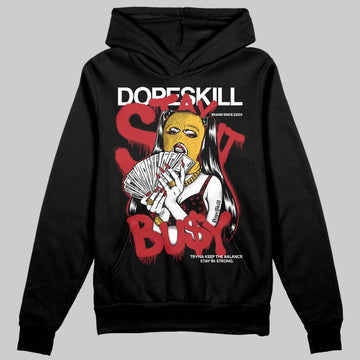 Jordan 14 Golf “Last Shot” DopeSkill Hoodie Sweatshirt Stay It Busy Graphic Streetwear - Black
