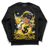 Jordan 4 Retro “Vivid Sulfur” DopeSkill Long Sleeve T-Shirt Heaven Sent Graphic Streetwear - Black 