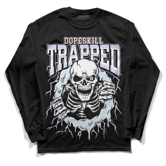 Dunk Low Easter DopeSkill Long Sleeve T-Shirt Trapped Halloween Graphic Streetwear - Black