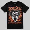 Orange, Black and White Sneakers DopeSkill T-Shirt Root of Evil Graphic Streetwear - Black 