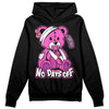 Jordan 4 GS “Hyper Violet” DopeSkill Hoodie Sweatshirt Hurt Bear Graphic Streetwear - Black