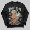 Jordan 1 Retro Low OG Year of the Snake (2025) DopeSkill Long Sleeve T-Shirt False Love Graphic Streetwear - Black