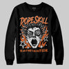 Orange, Black and White Sneakers DopeSkill Sweatshirt Root of Evil Graphic Streetwear - Black