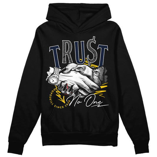 Dunk Low Vintage “Michigan” DopeSkill Hoodie Sweatshirt Trust No One Graphic Streetwear - Black