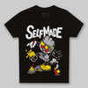 Grey Sneakers DopeSkill Toddler Kids T-shirt Self Made Graphic Streetwear - Black