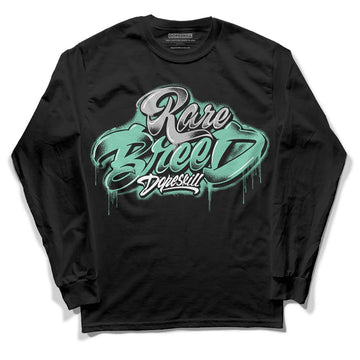 Jordan 3 "Green Glow" DopeSkill Long Sleeve T-Shirt Rare Breed Type  Graphic Streetwear - Black 