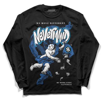 Jordan 11 Low “Space Jam” DopeSkill Long Sleeve T-Shirt Nevermind Graphic Streetwear - Black