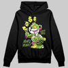 Neon Green Sneakers DopeSkill Hoodie Sweatshirt Make Money Graphic Streetwear - black