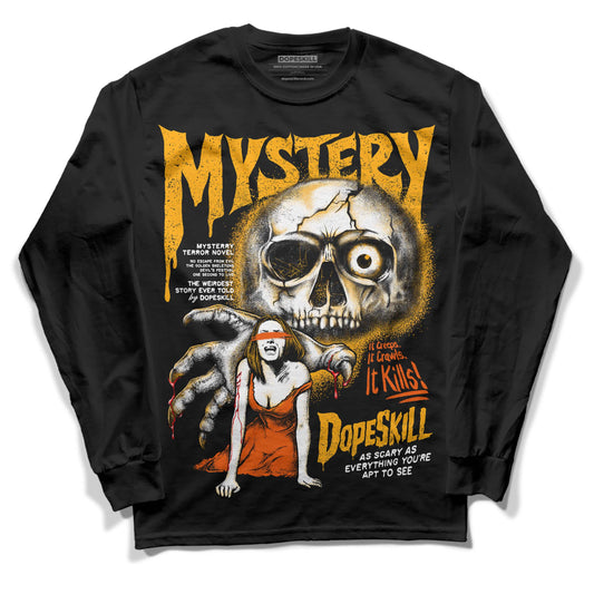 Jordan 12 Retro Black Taxi DopeSkill Long Sleeve T-Shirt Mystery Ghostly Grasp Graphic Streetwear - Black