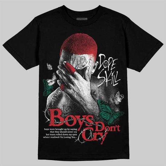 Jordan 5 ‘El Grito’ DopeSkill T-Shirt Boys Don't Cry Graphic Streetwear - Black