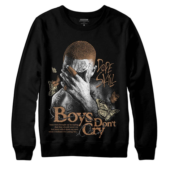 Jordan 6 WMNS Gore-Tex Brown Kelp DopeSkill Sweatshirt Boys Don't Cry Graphic Streetwear - Black