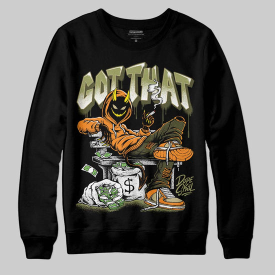Olive Sneakers DopeSkill Sweatshirt Got That Graphic Streetwear - black