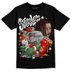 Jordan 4 Retro Red Cement DopeSkill T-Shirt Stressless Graphic Streetwear - black