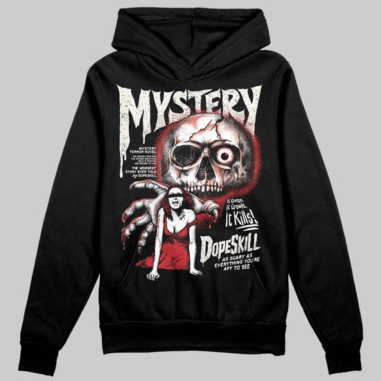 Jordan 4 “Flight Club” DopeSkill Hoodie Sweatshirt Mystery Ghostly Grasp Graphic Streetwear - Black