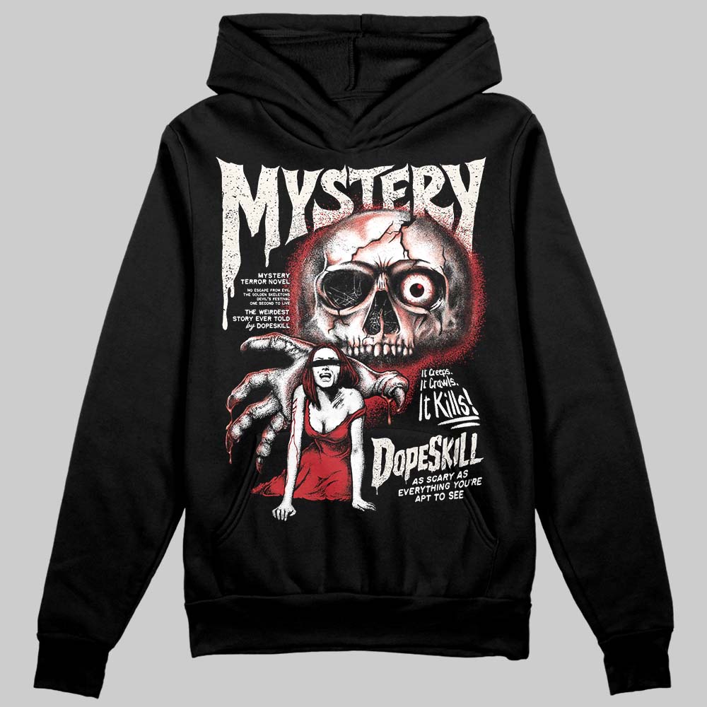 Jordan 4 “Flight Club” DopeSkill Hoodie Sweatshirt Mystery Ghostly Grasp Graphic Streetwear - Black