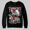 Jordan 1 High OG “Ruby” DopeSkill Sweatshirt Threat Graphic Streetwear - Black