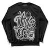 Jordan 1 Low OG “Shadow” DopeSkill Long Sleeve T-Shirt No Days Off Graphic Streetwear - Black