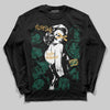 Jordan 1 High OG “Fir” (Pro Green) DopeSkill Long Sleeve T-Shirt Built Different Graphic Streetwear - Black