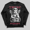 Dunk Low Valentine's Day (2026) DopeSkill Long Sleeve T-Shirt Trust Nobody Graphic Streetwear - Black