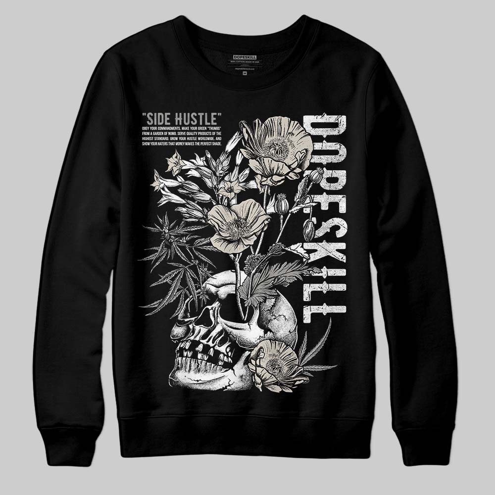 Jordan 3 Retro Pure Money DopeSkill Sweatshirt Side Hustle Graphic Streetwear - Black