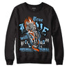 Dunk Low Futura University Blue DopeSkill Sweatshirt True Love Will Kill You Graphic Streetwear - Black