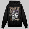 A Ma Maniére x Air Jordan 4 “Dark Mocha” DopeSkill Hoodie Sweatshirt Pocket Change Graphic Streetwear - Black